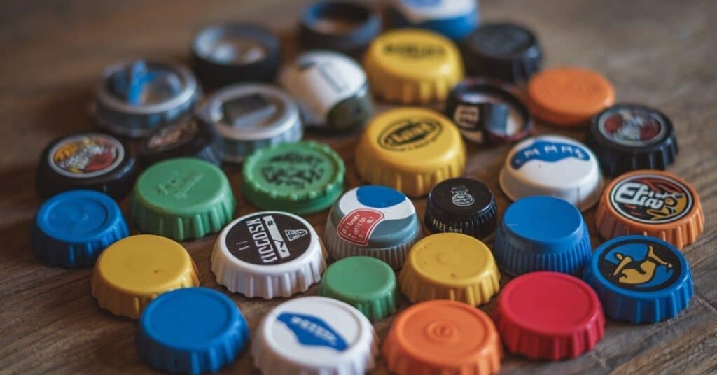 2 inches bottle caps