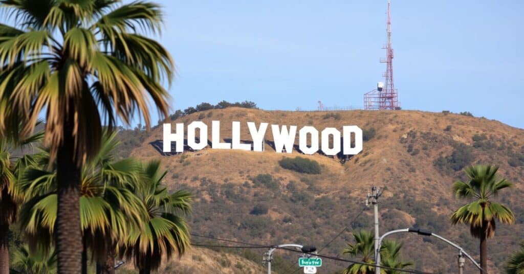 50 feet Hollywood Sign's