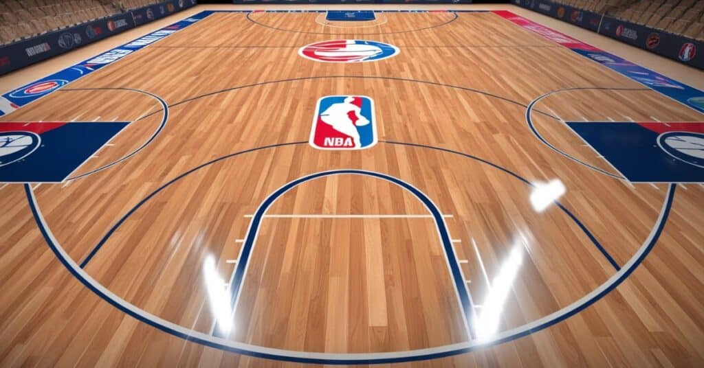 standard NBA basketball court length