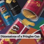 An image of a Pringles cans displaying different designs and sizes of Pringles chips, showcasing the brand's iconic packaging.